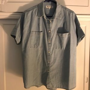 Madewell chambray currier shirt